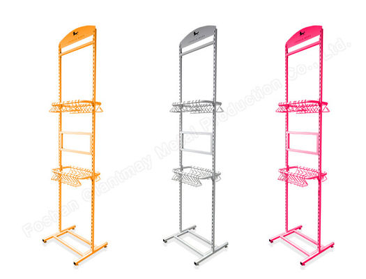 Présentoir au détail accrochant de ceinture en cuir de support en métal