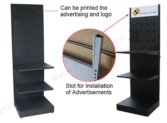 Les outils de Pebboard de matériel étirent le présentoir en métal de magasin de détail