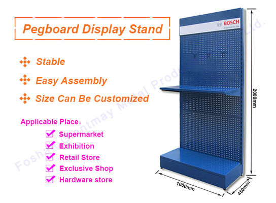 Les crochets accrochants à la mode étirent l'exposition de marchandises d'étagère de produit