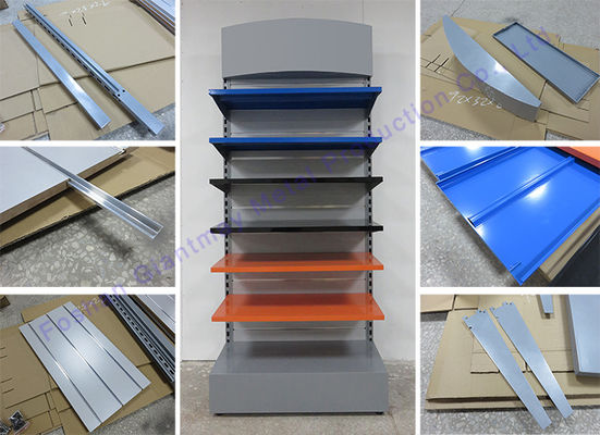 Les cosmétiques parquettent l'affichage cosmétique Slatwall de magasin de support