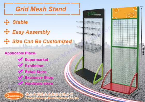 Accrocher de magasin de détail accroche le présentoir de fil de support de sucrerie