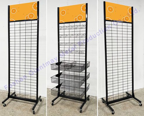 Grille d'affichage de support de chaussette de vente au détail d'étagère de gant