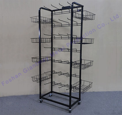 Pomme de terre Chip Display Candy Stand Wire Mesh Basket Shelf