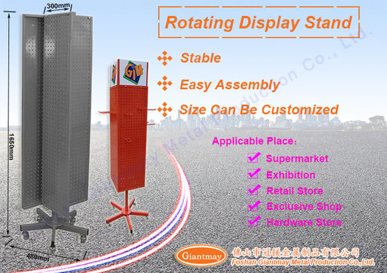 Les accessoires de téléphone de plaque tournante le support tournant de panneau de présentoir