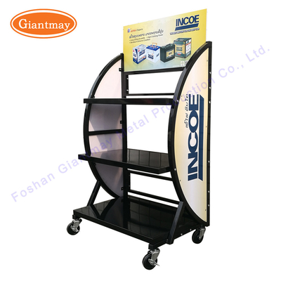Support électrique de batterie de voiture de support d'affichage de remisage des batteries de vélo
