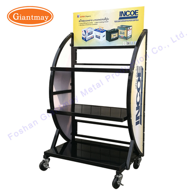 Support électrique de batterie de voiture de support d'affichage de remisage des batteries de vélo