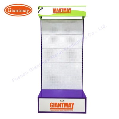 L'étagère en métal composent le présentoir cosmétique de support de magasin