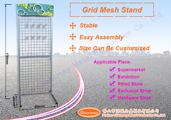 Supports d'affichage de Gridwall de chaussettes