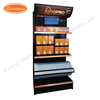 Les accessoires accrochants de vente d'ampoule de support en métal montrent le support de magasin