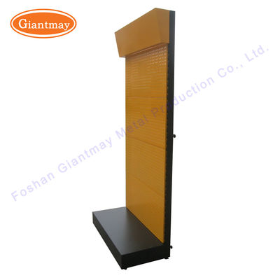 La machine-outil étire des présentoirs en métal de plaquette perforée de rayonnage d'étagère de fer