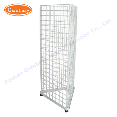 Affichage de grille en métal de Mesh Stand For de fil de triangle